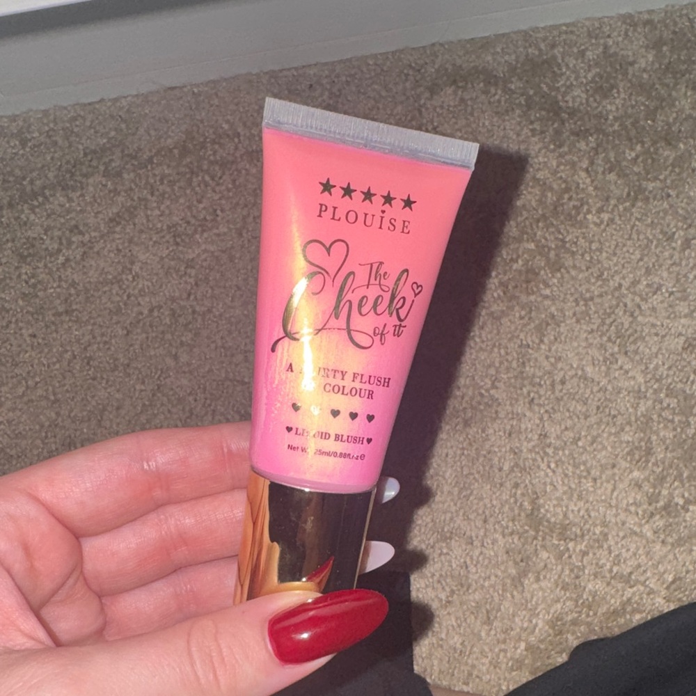 P Louise, the cheek of it legally pink